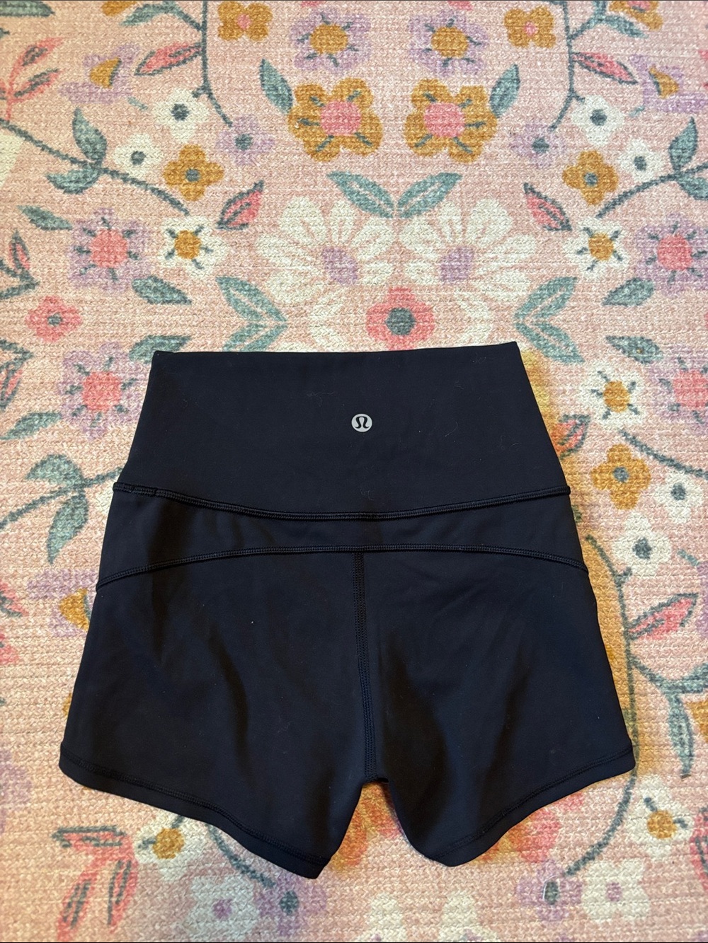 lululemon Black High-Rise Athletic Shorts